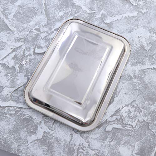 Mipcase Wax Dissection Tray Stainless Steel Lab Dissecting Pan Tattoo Tool Biological Laboratory Equipment Lab Supplies #TOP3