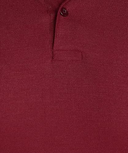 Image of INKKR Plus Size Solid Men's Polo Neck T-Shirt