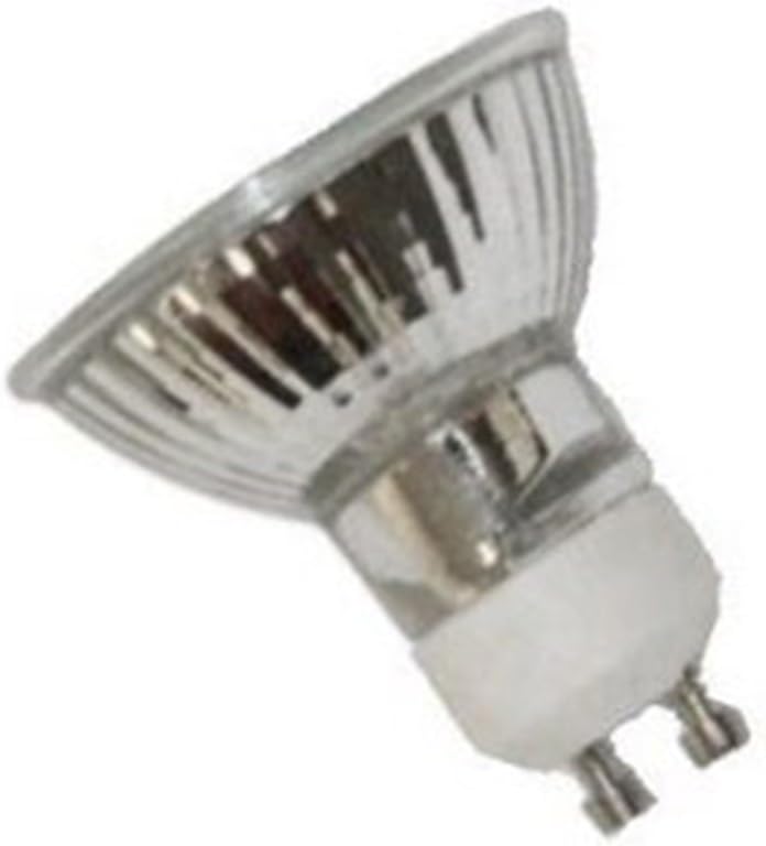 Anyray A1818Y (1)-Bulb 25W GU10 Base 25 Watt Halogen Flood MR16 Light Bulbs 120V