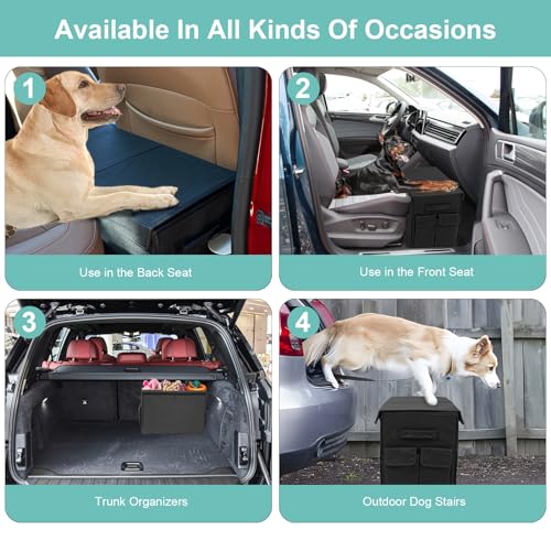 EAROND Extensor de assento de cachorro para cães de até 90 kg, extensor de assento traseiro para cãe