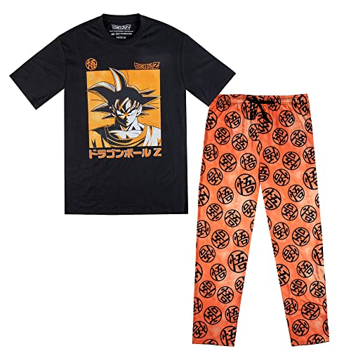 Bioworld Dragon Ball Z Goku Men's Sleep Set