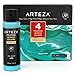 Produktbild Arteza Pouring Acrylfarbe, 118 ml Flaschen, Set mit 4 Aquatönen, flüssige Gießfarbe, kein Mischen erforderlich, Farbe zum Gießen auf Leinwand, Glas, Papier, Holz, Fliesen und Steinen