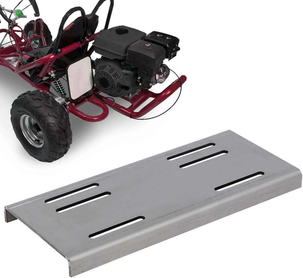 GRAND ORANGE Engine Motor Mount Plate Iron Compatible with Predator 420cc 670cc Predator Engine Gray 1pc