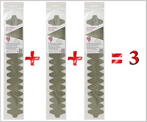 Protector Pala Pack 3 ud Kevlar/carbonio XL no + Crash nomascrash