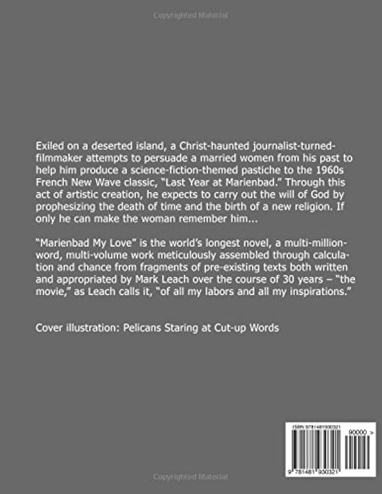 Marienbad My Love: Vol. 4 : Leach, Mark: Amazon.sg: Books