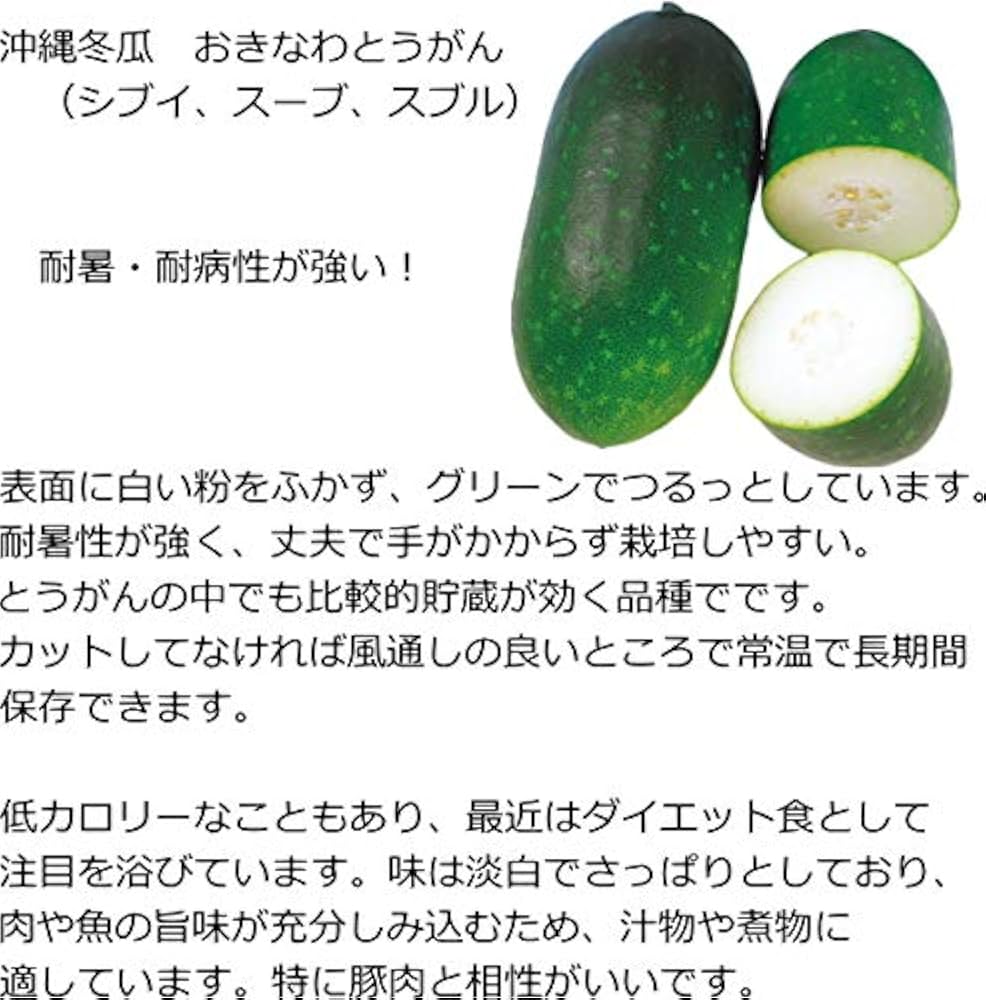 Amazon.co.jp: Okinawa Tougan Seeds, 0.1 fl oz (5 ml), Subui