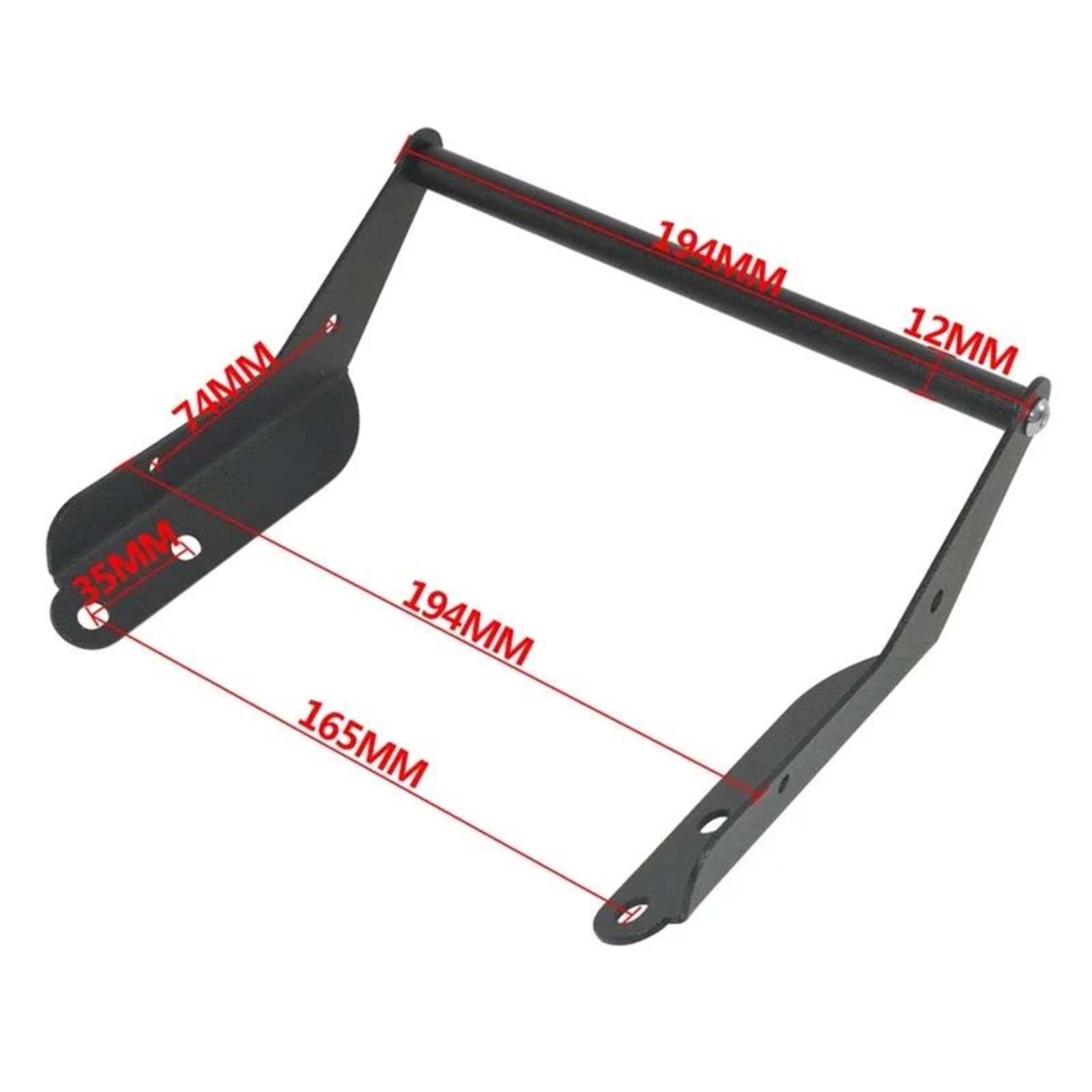 Supporto Piastra Staffa GPS Telefono Cellulare Moto Per Kawasaki Per Versys 1000 2019-2023(22mm bar)