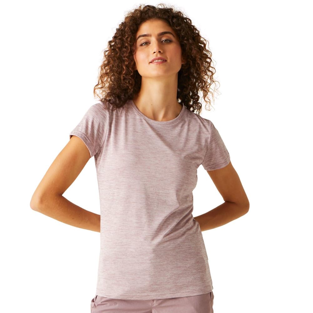 Regatta Fingal Edition T-Shirt for Women, Grey, 24