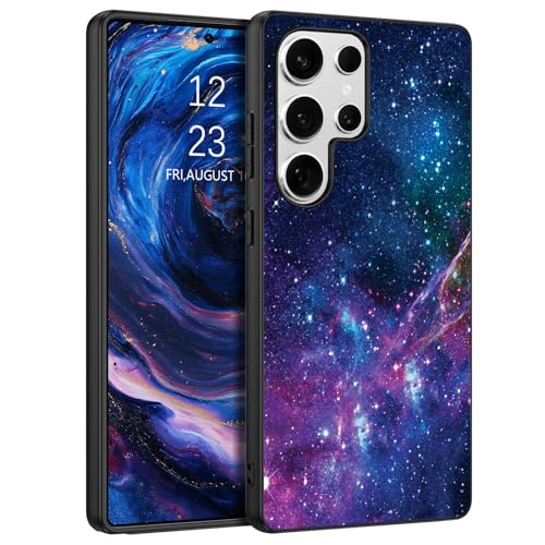 Coque Samsung S25Ultra look galaxie idéale pour briller en soirée et protéger le téléphone