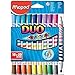 Produktbild Maped M847010 - Filzstifte Color Peps Longlife Duo, 10er Packung, c1, bunt