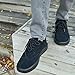 Men's Orthopedic Walking Shoes for Plantar Fasciitis Pain Relief: Arch Support Fashion Sneakers for Comfortable Standing, Foot Pain, Flat Feet, Orthotic Supportive Shoes Black Size 9.5