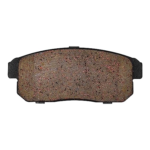 Image of Detroit Axle - REAR Ceramic Brake Pads Replacement for 2004-2011 Mazda RX-8-2pc Set