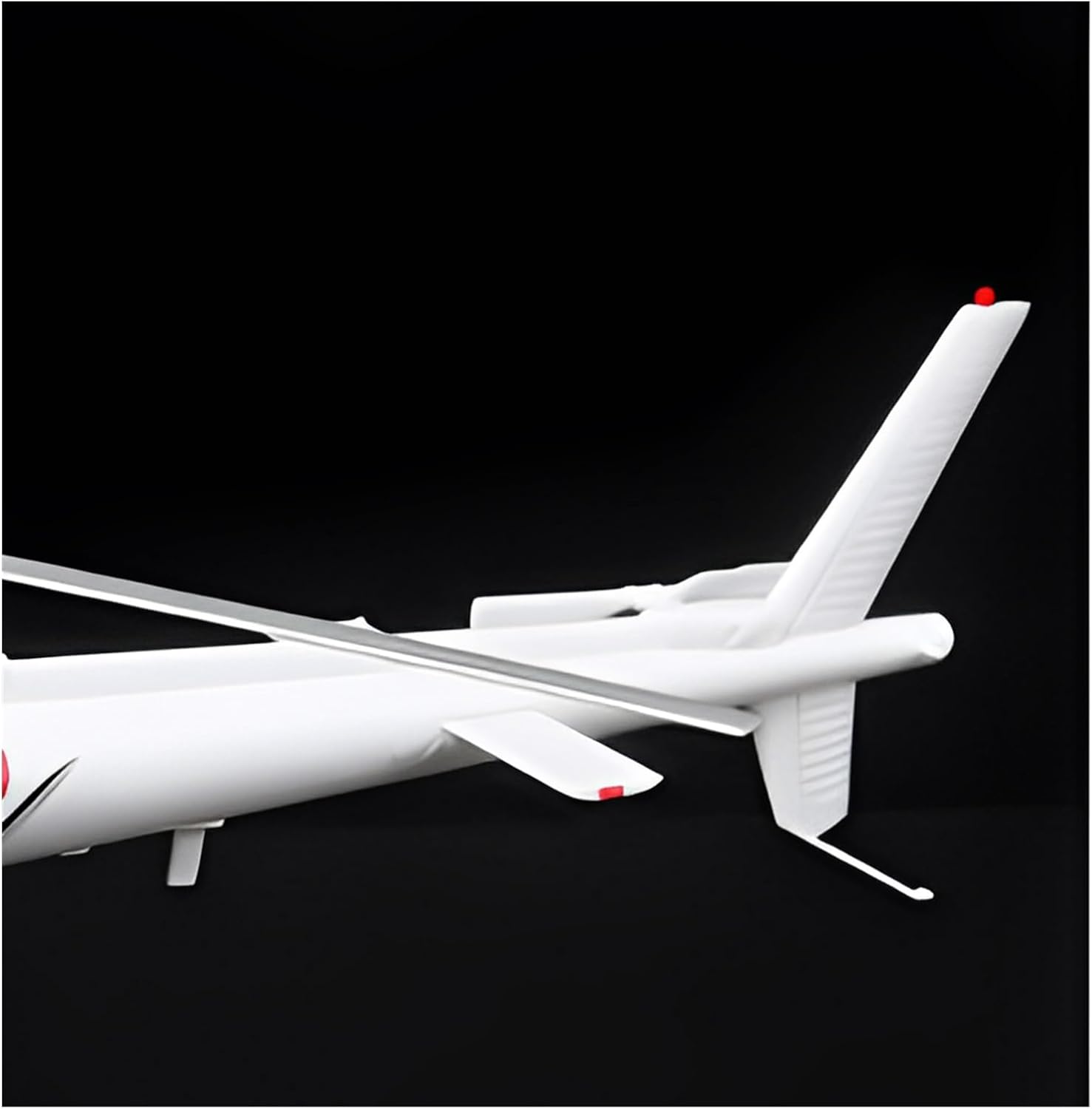 Die Cast Plane 1:60 for AS350 Static Die Cast Metal Alloy Scale Airplane Model Collection Souvenir Ornaments Display Finished Metal Airplane