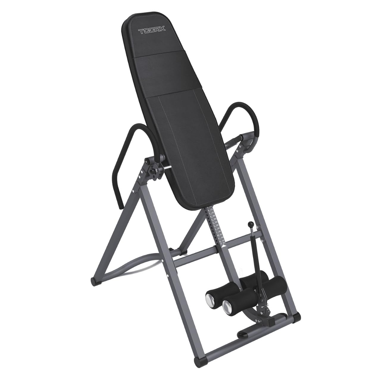 Toorx panca ad inversione GBX-100, regolabile per altezza utente da 147 a 198 cm, rotazione schienale per altezza utente da 147 a 198 cm su 3 livelli predefiniti (20° - 40° - 60°) + rotazione libera