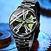 MIDYUID Relojes para Hombre Rueda de Coche Llanta Hub Reloj Rueda Estereoscópica Hueca Moda Deporte Reloj de Cuarzo para Hombres Regalos Relojes de Pulsera Imagen de MIDYUID Relojes para Hombre Rueda de Coche Llanta Hub Reloj Rueda Estereoscópica Hueca Moda Deporte Reloj de Cuarzo para Hombres Regalos Relojes de Pulsera