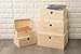 Juvale 5 Pack Unfinished Wood Boxes for Crafts with Hinged Lids - Assorted 5 Sizes 4.7-9.5 in - Paintable Craft & Storage Boxes to Paint - Versatile Pine for Decoupage & DIY Decoration