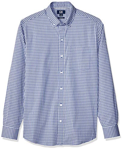 Cutter & Buck Men's Wrinkle Resistant Stretch Long Sleeve Button Down Shirt
