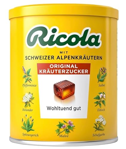 Original Kräuterzucker – Bonbons suisses aux plantes, confiserie traditionnelle au