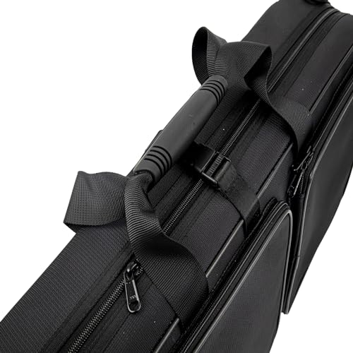 image for AUROSUS Bassoon PRO Case Leather Bassoon Non-Slip Seat Strap with Lock