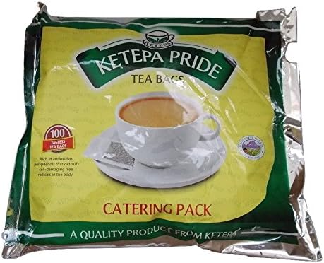Ketepa Pride Catering Pack, 200g, 100 Tag Less Teabags L