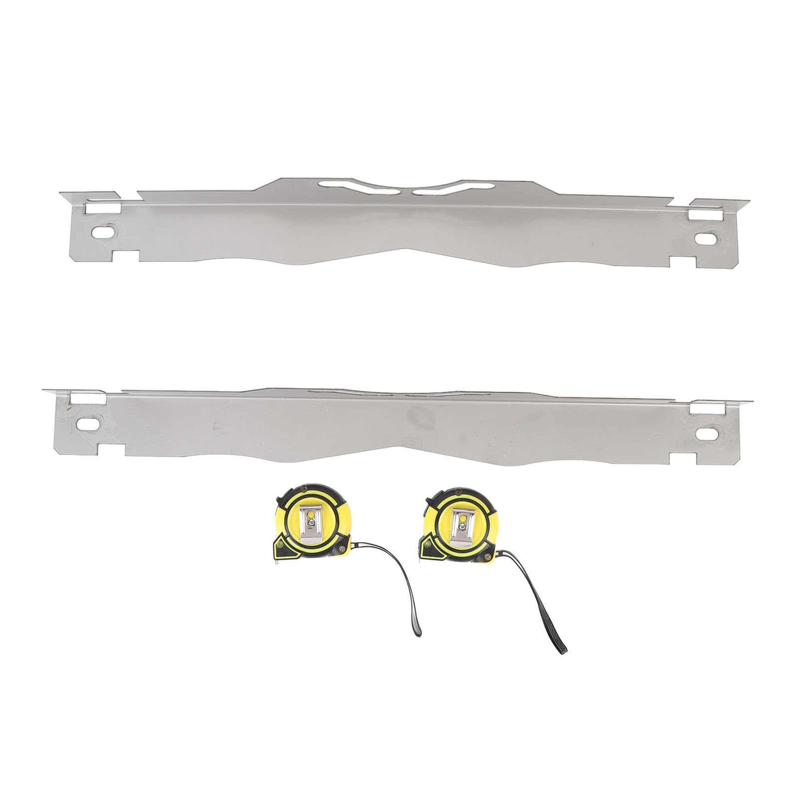 Dioche Herramienta de Alineación la Rueda Herramientas ángulo Placa Punta Acero Inoxidable Servicio Pesado con Orificios Colgantes para Camiones Automóvil SUV UTV ATV