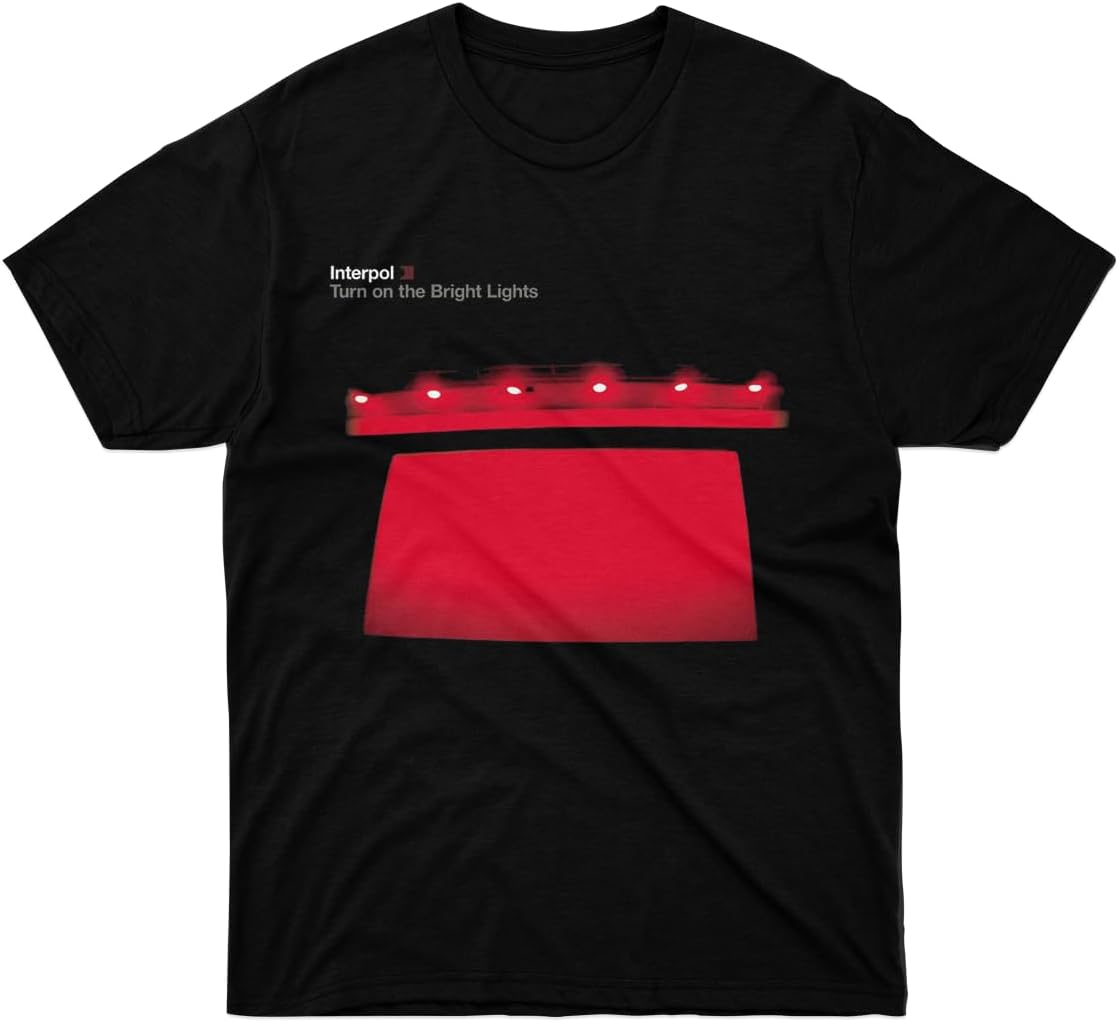 T-Shirt Interpol Friend Turn Girl On Unisex The Boy Bright Women Lights Gift for Men Family Sleeve Multicoloured
