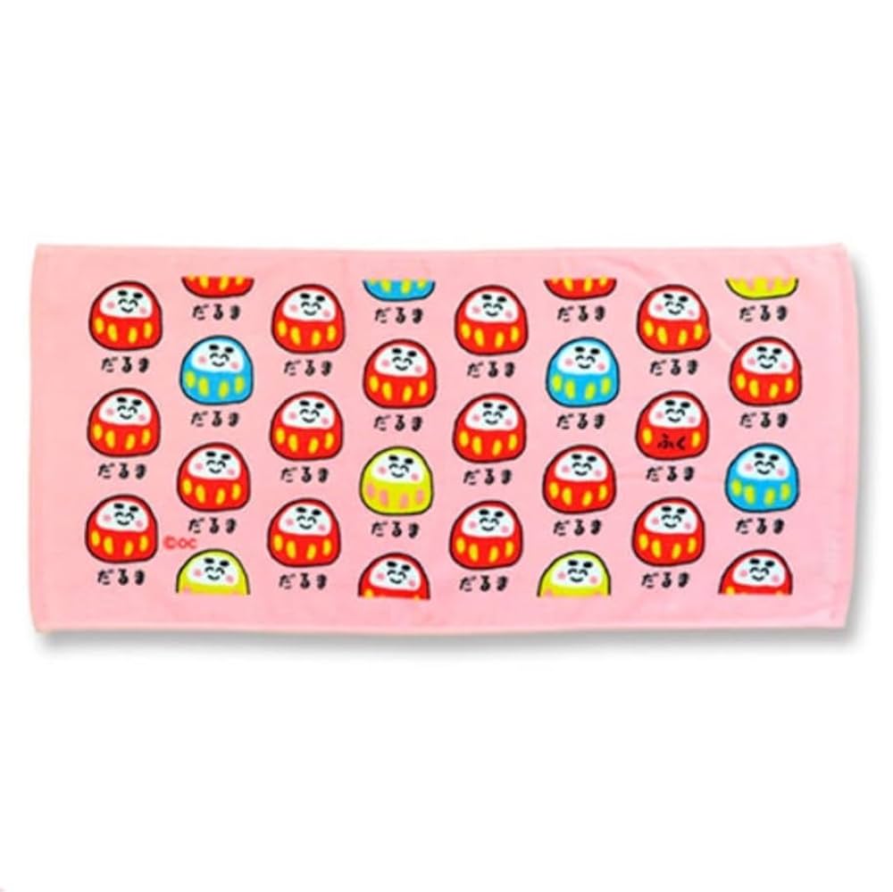 Amazon｜だるま 達磨 タオル フェイスタオル おえかきさん