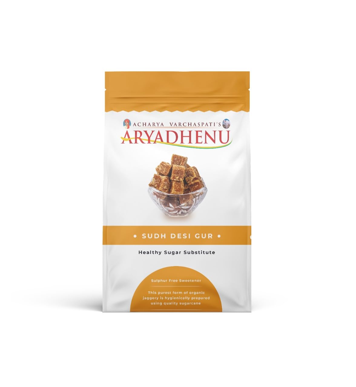 ARYADHENU SHUDH DESI GUD Chemical & Sulphur Free SWEETNER | Replace Sugar in All Recipes & Beverage (Pack OF 1) (B0B6FYQMNN) Amazon Price History, Amazon Price Tracker