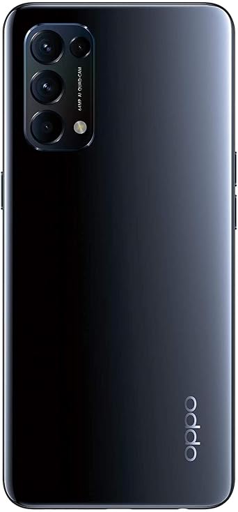 oppo find x3 lite 5g - 8gb ram and 128gb memory sim-free smartphone (6.4 inches 64mp quad camera dual sim) - black