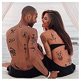 Cerlaza 300 styles Temporary Tattoos For Adults Women Men, Fake Henna Tattoos Stickers Waterproof,...