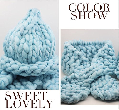 Zituop Super Chunky Roving Bulky Yarn For Hand Knitting Crochet, 250G, 8.8 Ounze(Light Green) #TOP3