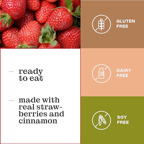 image for Katz Gluten Free Toaster Pastries. Strawberry. Easy Breakfast Food Or 