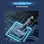 Thermal Paste, 1.8g with Toolkit CPU Paste Thermal Compound Paste Heatsink for IC/Processor/CPU/All Coolers, Carbon Based High Performance - Image 5