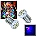 PA® 10PCS #1893 #44 #47 #756 #1847 BA9S 4SMD LED Wedge Pinball Machine Light Bulb Pink (Purple)-6.3V