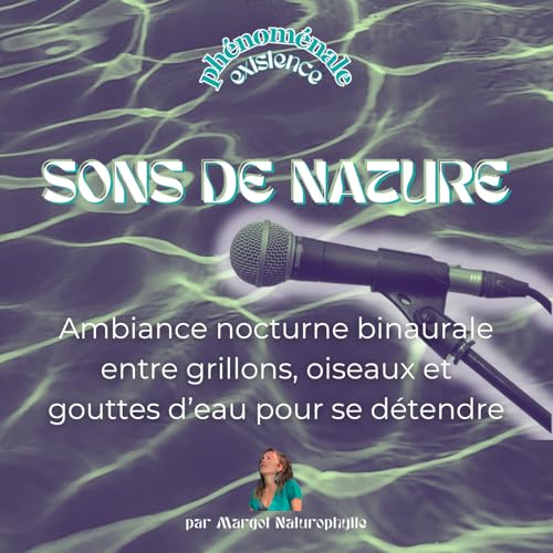 [SONS DE NATURE] Ambiance nocturne binaurale entre grillons, oiseaux et gouttes d&rsquo;eau pour se d&eacute;tendre
