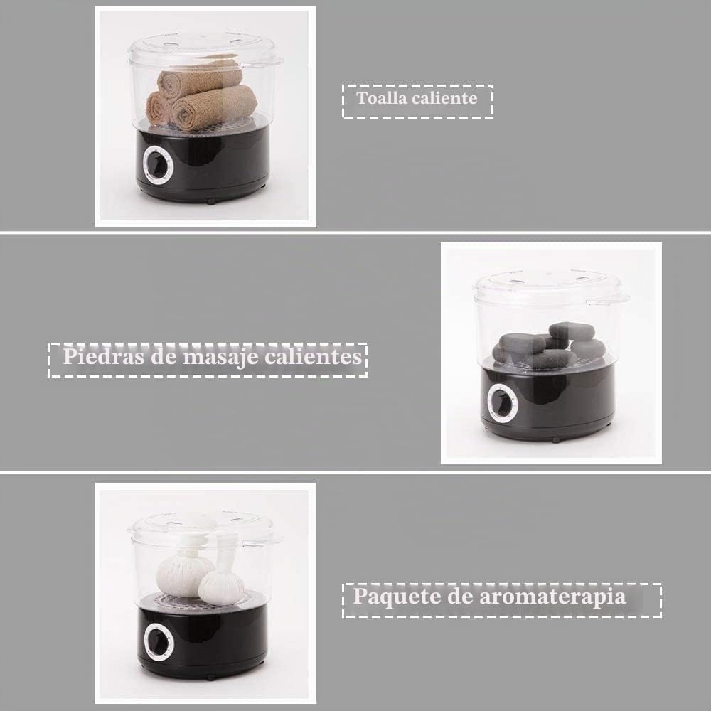 Vaporizador de Toallas, Calentador de Toallas de SPA diurno, Desinfección de Toallas, Vaporizador de Toallas Calientes de Calentamiento, para SPA/faciales/Afeitado/peluquería