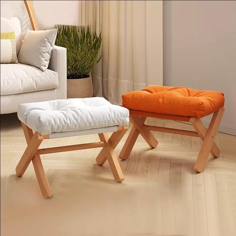 Tabouret bas pliant avec assise rembourrée et design polyvalent Geel B - 7