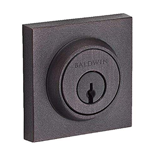 Verrou cylindre de porte Baldwin Smartkey bronze contemporain pour maison