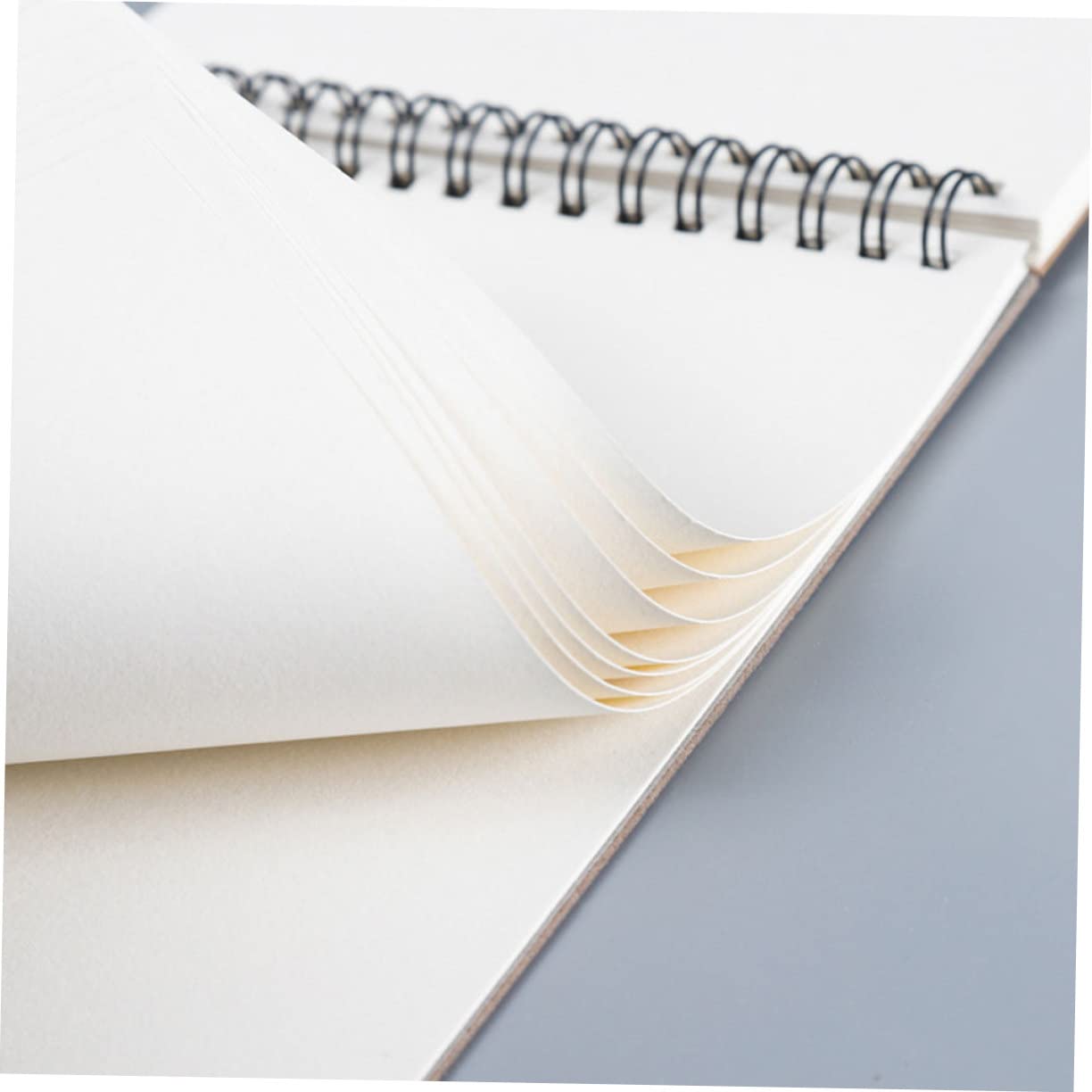 NUOBESTY Carnet de Croquis Spirale A4 2pcs Papier Marron pour Dessin