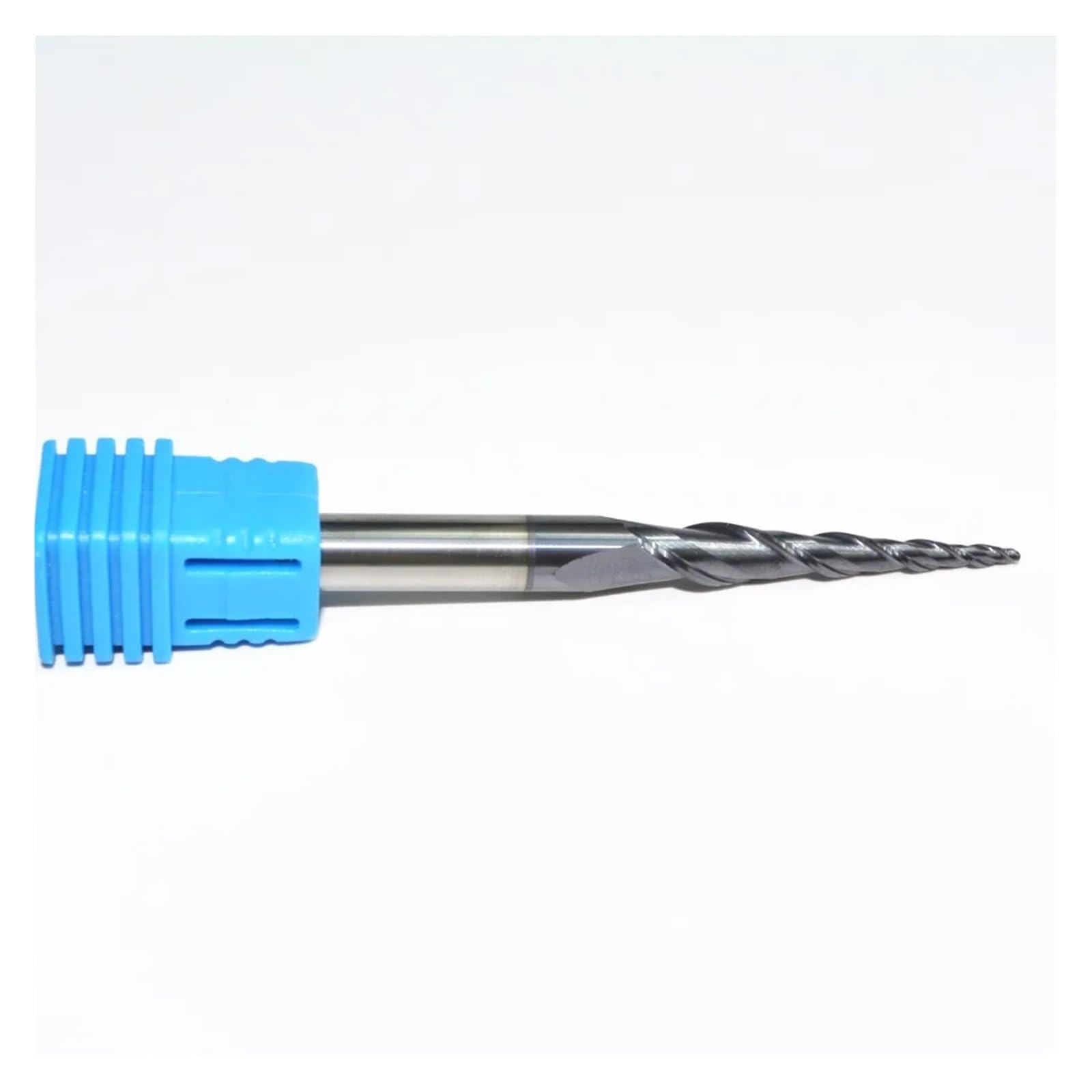 cuchilla con cabeza de bola cónica, 1 pieza - 6 mm * R0,75 * 30,5 * 75L, fresa de extremo de carburo sólido HRC55 TiALN, broca de enrutador cónica esférica for carpintería, punta de bola cón