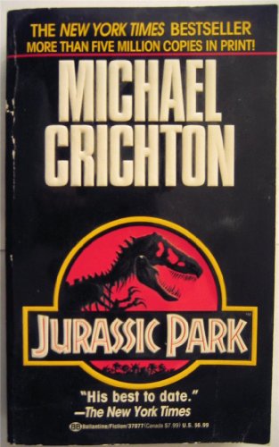 Jurassic Park 0345902319 Book Cover