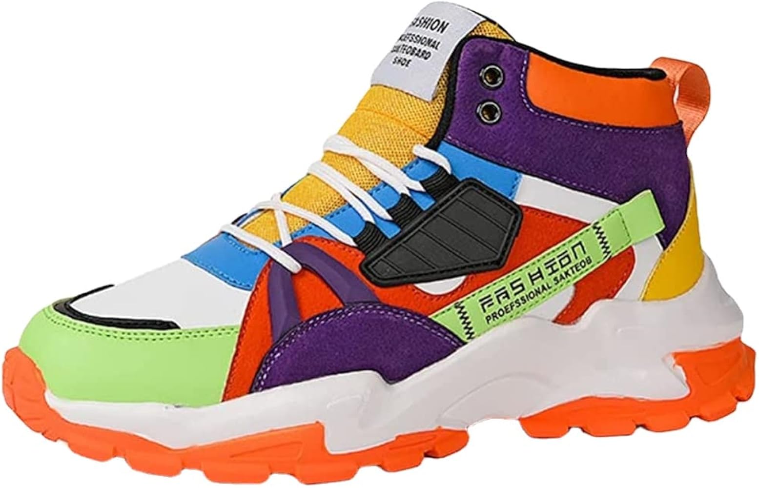 Amazon.co.jp: スニーカー メンズ カジュアルスニーカー カラフル