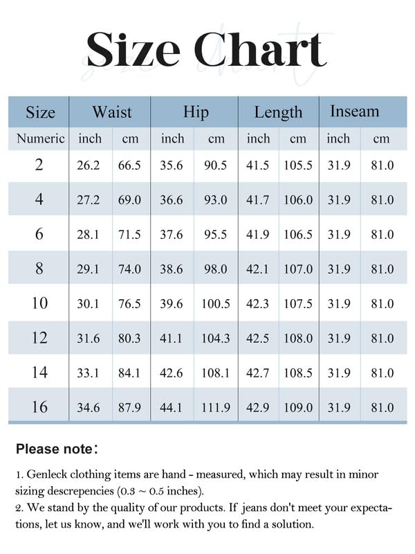 Genleck-Womens-Stretch-Flare-Jeans-Trendy-High-Waisted-Bell-Bottom-Jeans-Tummy-Control-Button-Fly-Denim-Pants-Trousers 51MAgb5equL