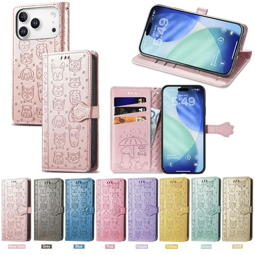 Étui iPhone 17 en cuir bleu résistant pour éviter de perdre ses cartes - 2