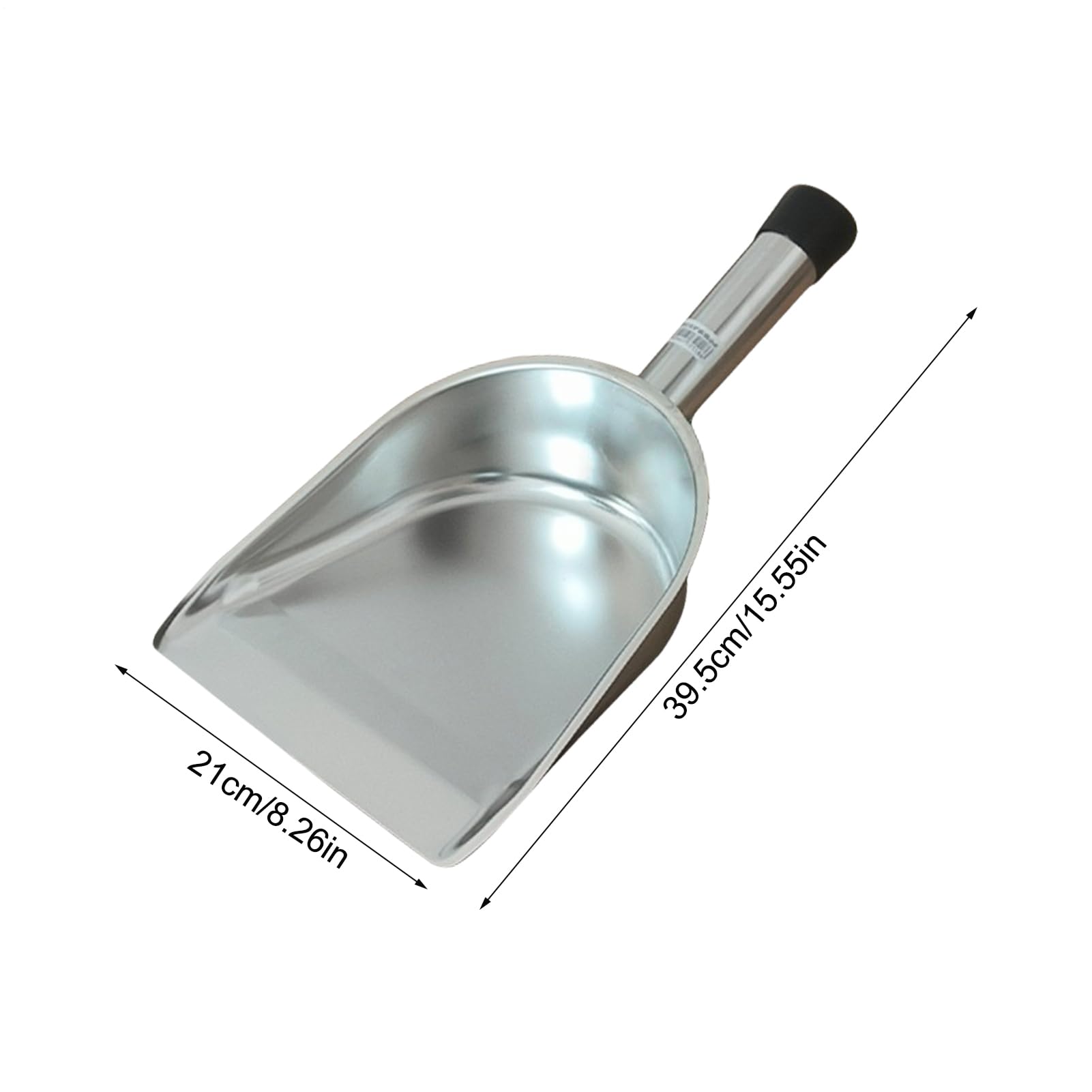 Pala para Harina de Metal - Utensilio De Cocina De Acero Inoxidable | Cuchara De Cocina Multiusos Ergonomica Para Granos Café Hielo