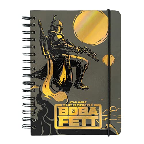Grupo Erik - Bullet Journal Pointillé Star Wars - The Book of Boba Fett | Carnet de Notes A5,...