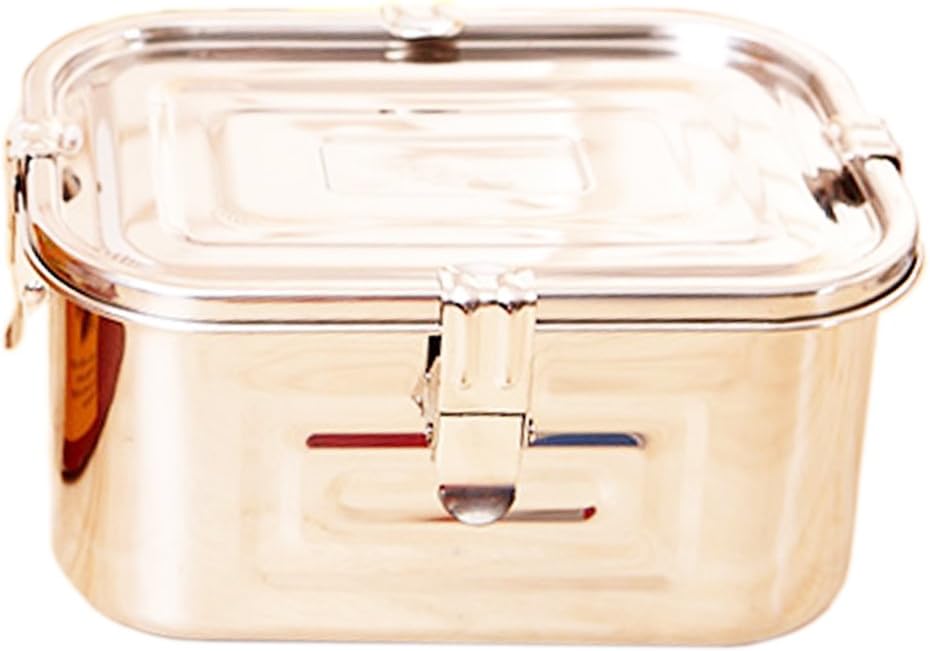 Stainless Steel 101oz(3L)Rectangular Seal Kimchi Food