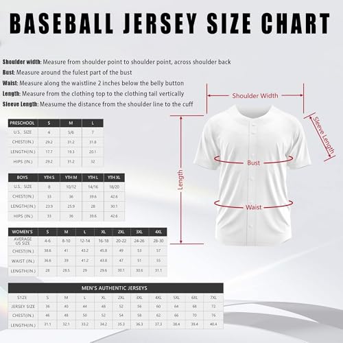 Camisetas personalizadas de béisbol con nombre y número para hombres, mujeres y jóvenes miniatura 6
