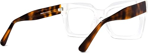 Miniatura 8 de VOOGLAM Gafas de lectura cuadradas de luz azul para mujeres y hombres anti fatiga ocular ojos secos lectores Pacheco