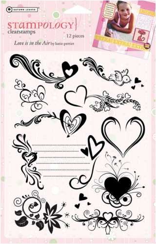 Love Inair-Full Sheet Clr Stamp